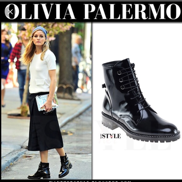 Christian Dior Rebelle Army Patent Boots - Picture 2 of 4